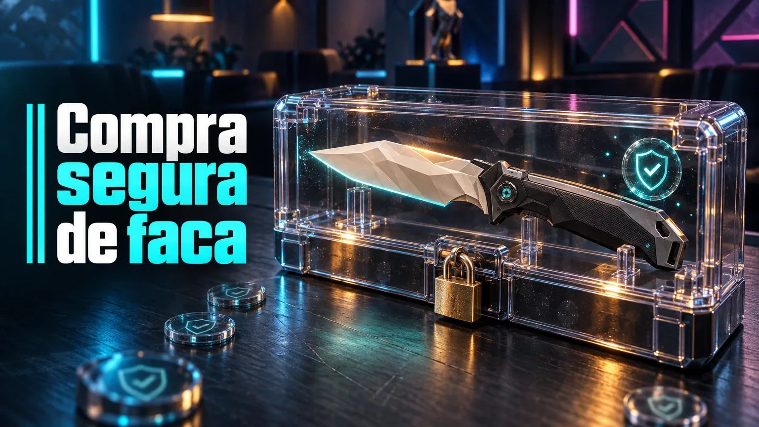 Comprar faca Valorant com segurança