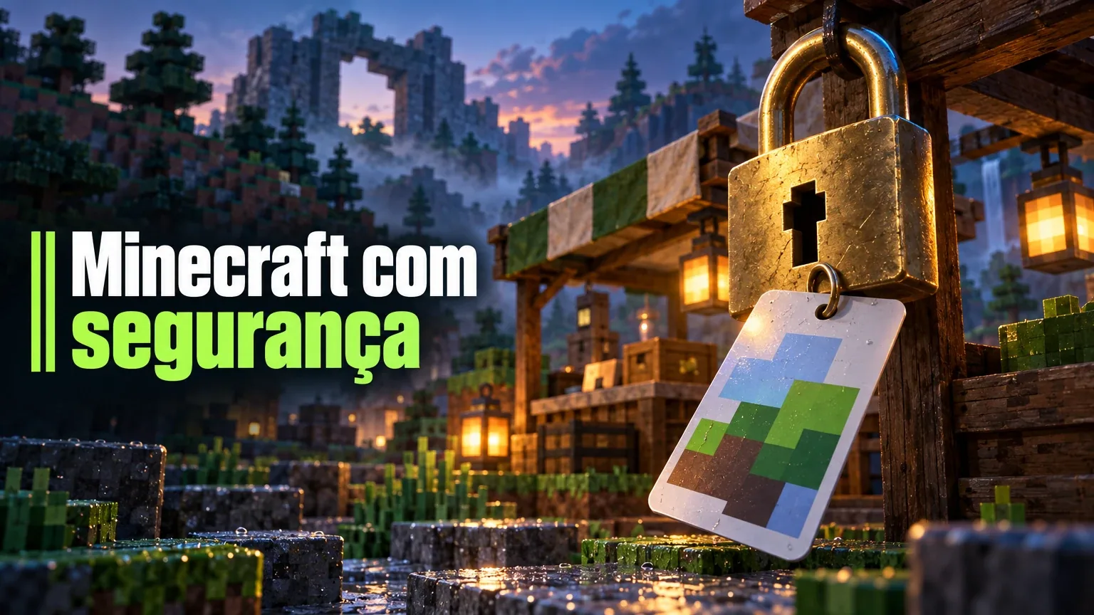 Comprar minecraft java com segurança