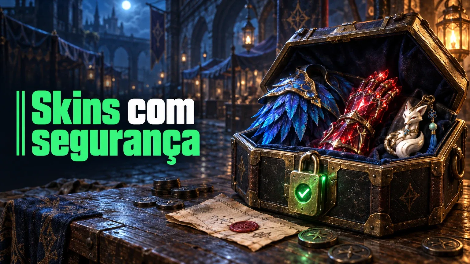 Comprar skins league of legends com segurança