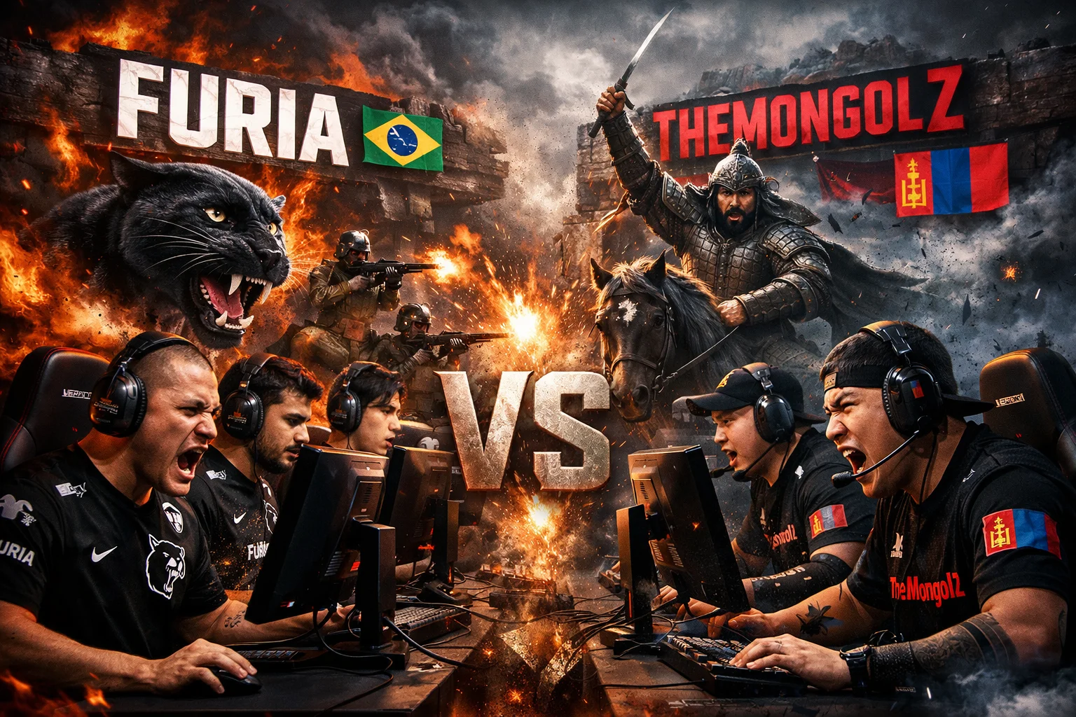 FURIA x TheMongolZ em CS2: como nasceu e cresceu uma das rivalidades ...