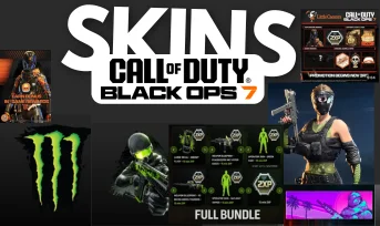 (MENOR PREÇO) SKINS CODIGO/KEY Black Ops 7 - BO7 + XP DUPLO/MONSTER ...