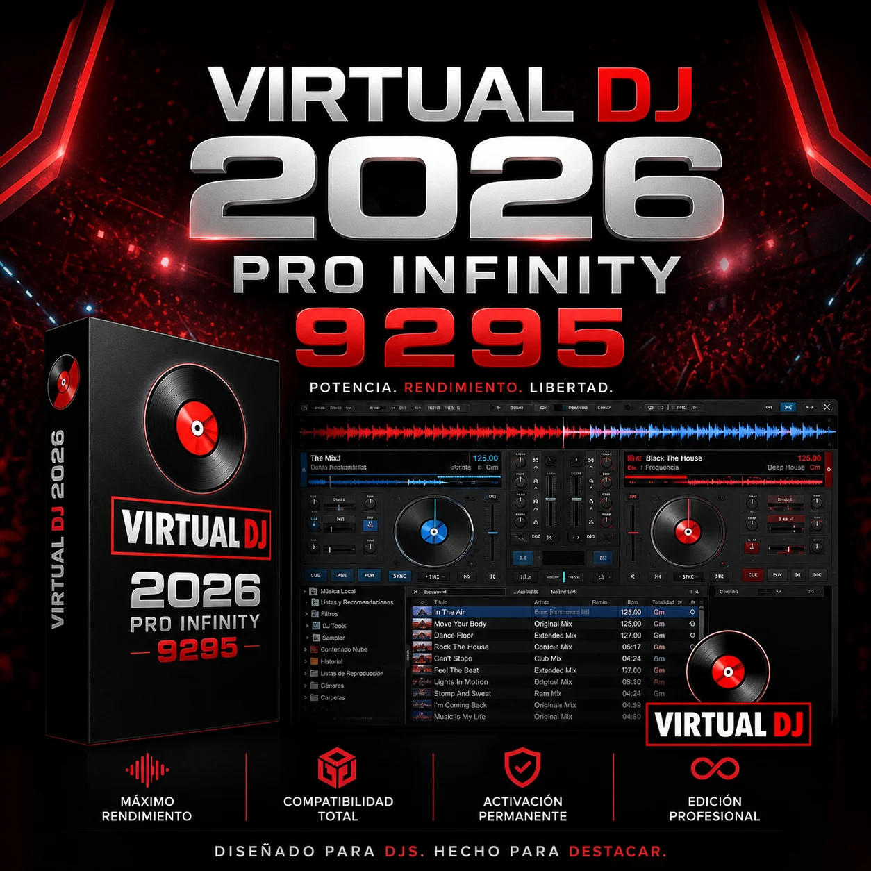 VirtualDJ Pro Infinity 2026 Envio Imediato | servicos-digitais - GameMarket