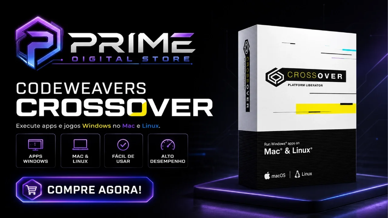 CodeWeavers CrossOver – Licença Digital | servicos-digitais - GameMarket