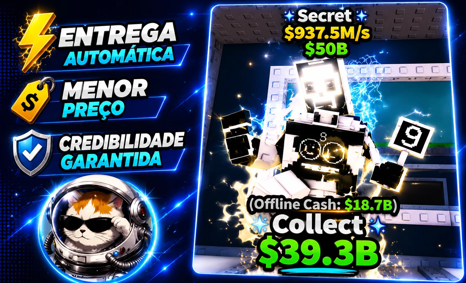 [Roube um Brainrot/Steal a Brainrot] 💰 La Secret Combi [Yin-Yang] 937.5 ...