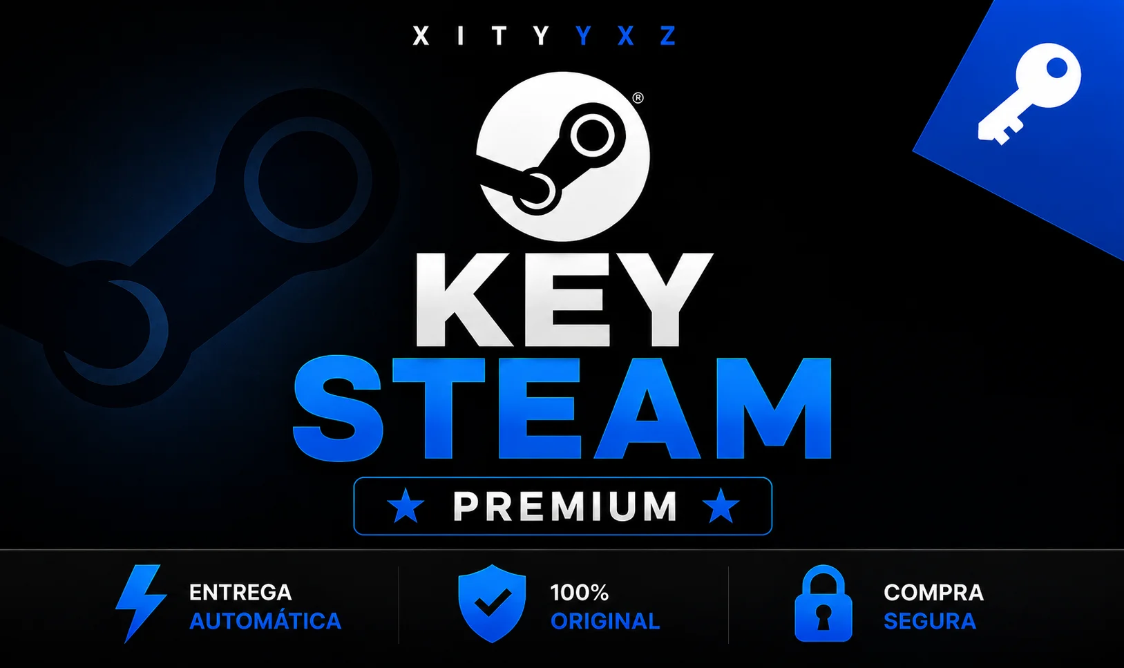 Steam Key PREMIUM + BRINDES (MELHOR PREÇO) | steam - GameMarket
