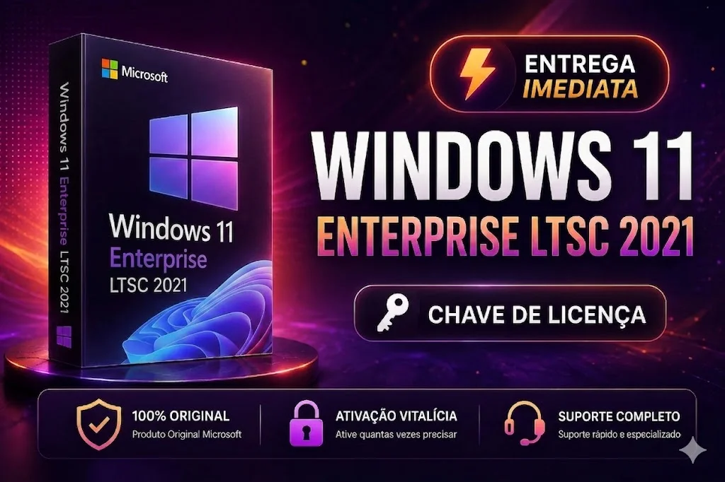 Windows 11 Enterprise LTSC 2024 - ORIGINAL MICROSOFT+ brinde | licenças ...